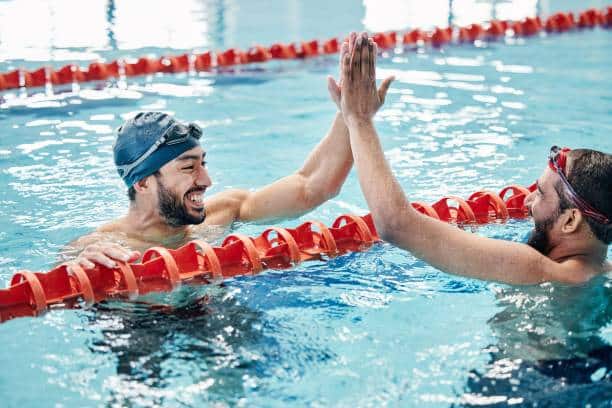 équipe natation bonnet de bain personnalisable cohésion